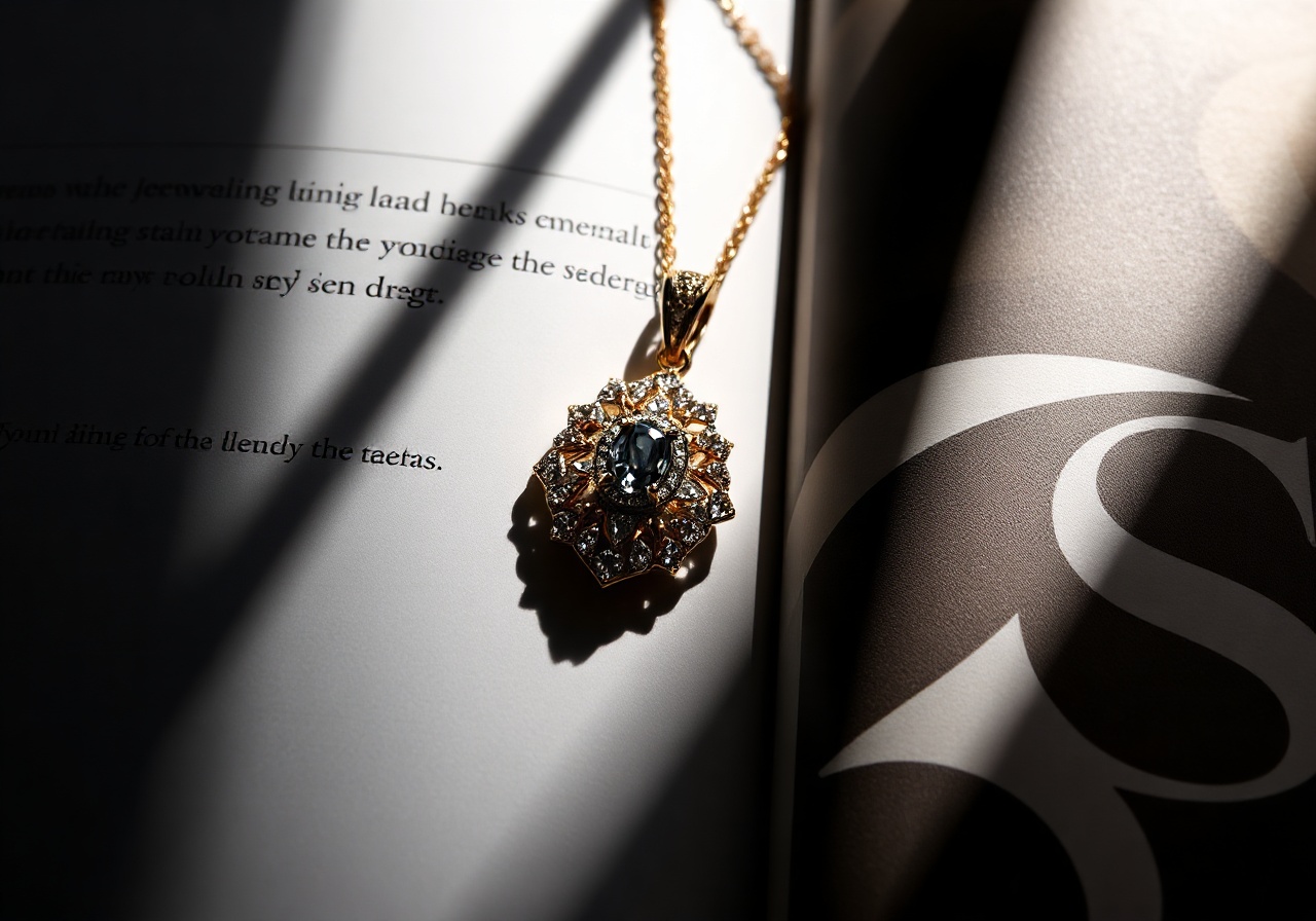 Лукбук Valetti Jewelry: крупный план ювелирного изделия